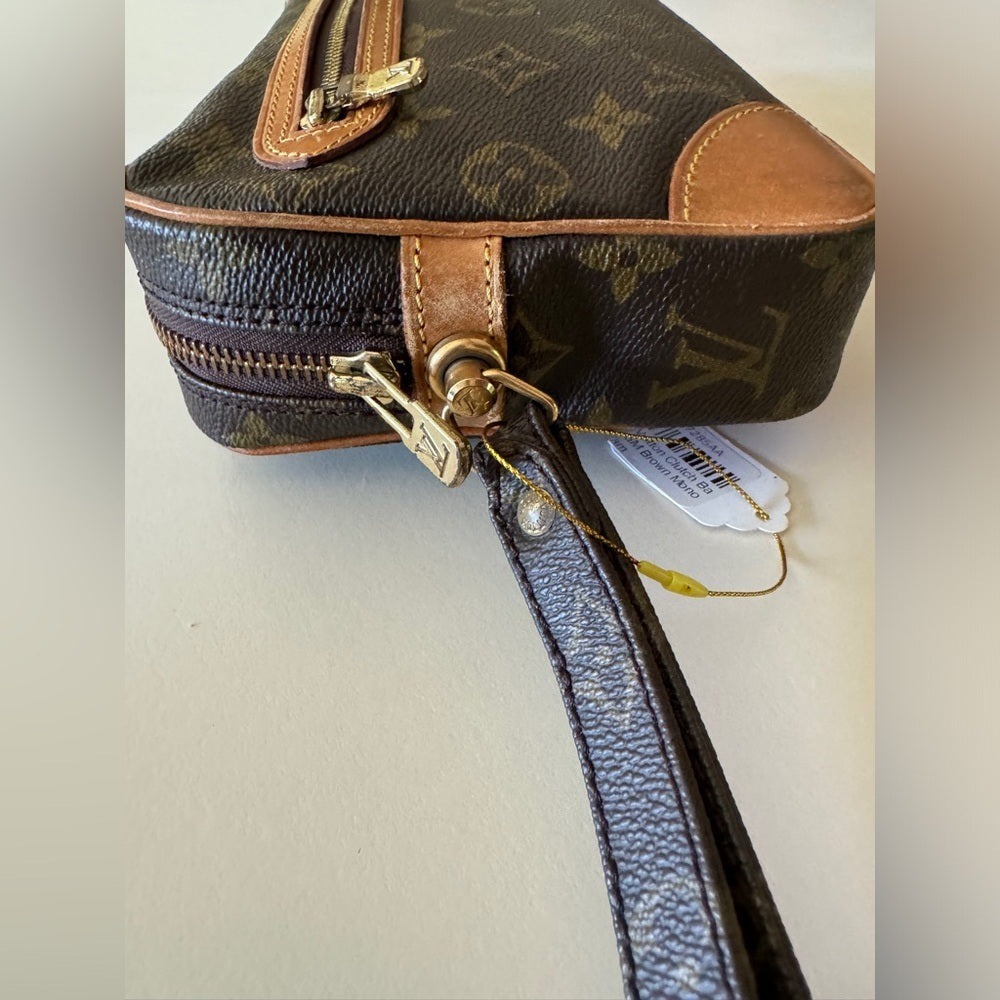 Classic Louis Vuitton Monogram Wristlet — Vintage 1988 (TH 884)