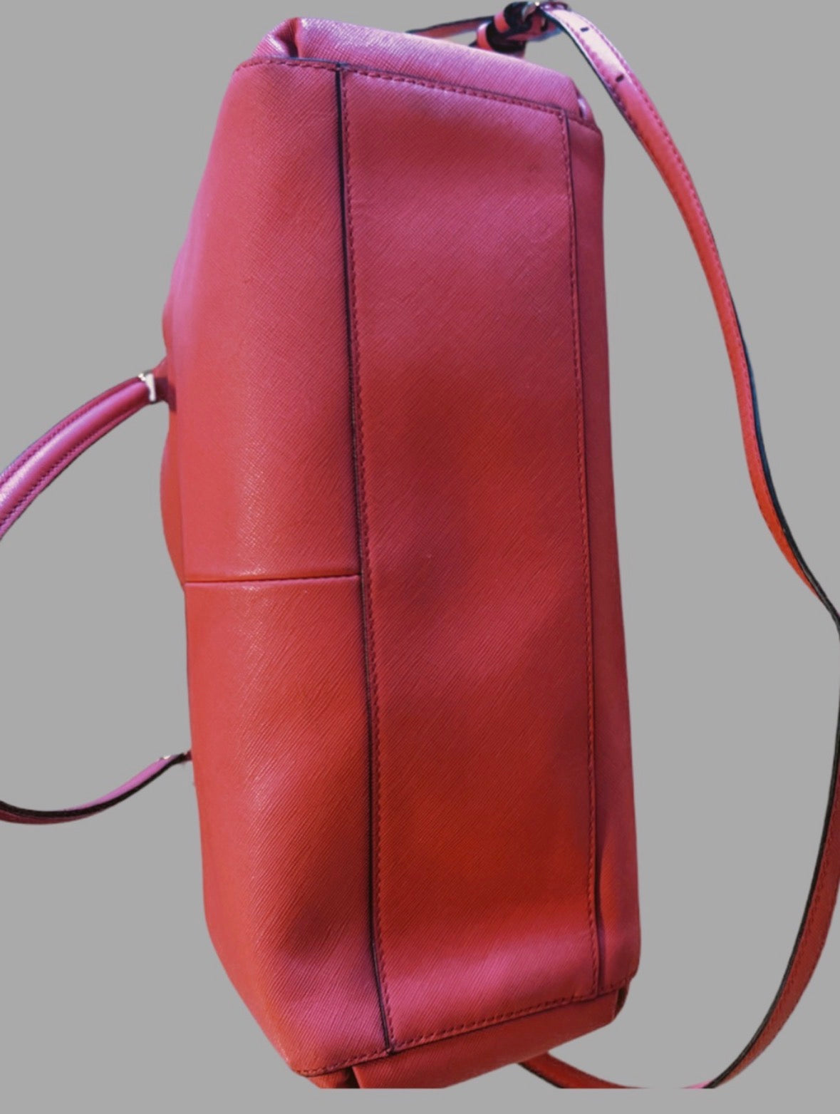 Coach Madison Saffiano Leather Large Christie Carryall Tote