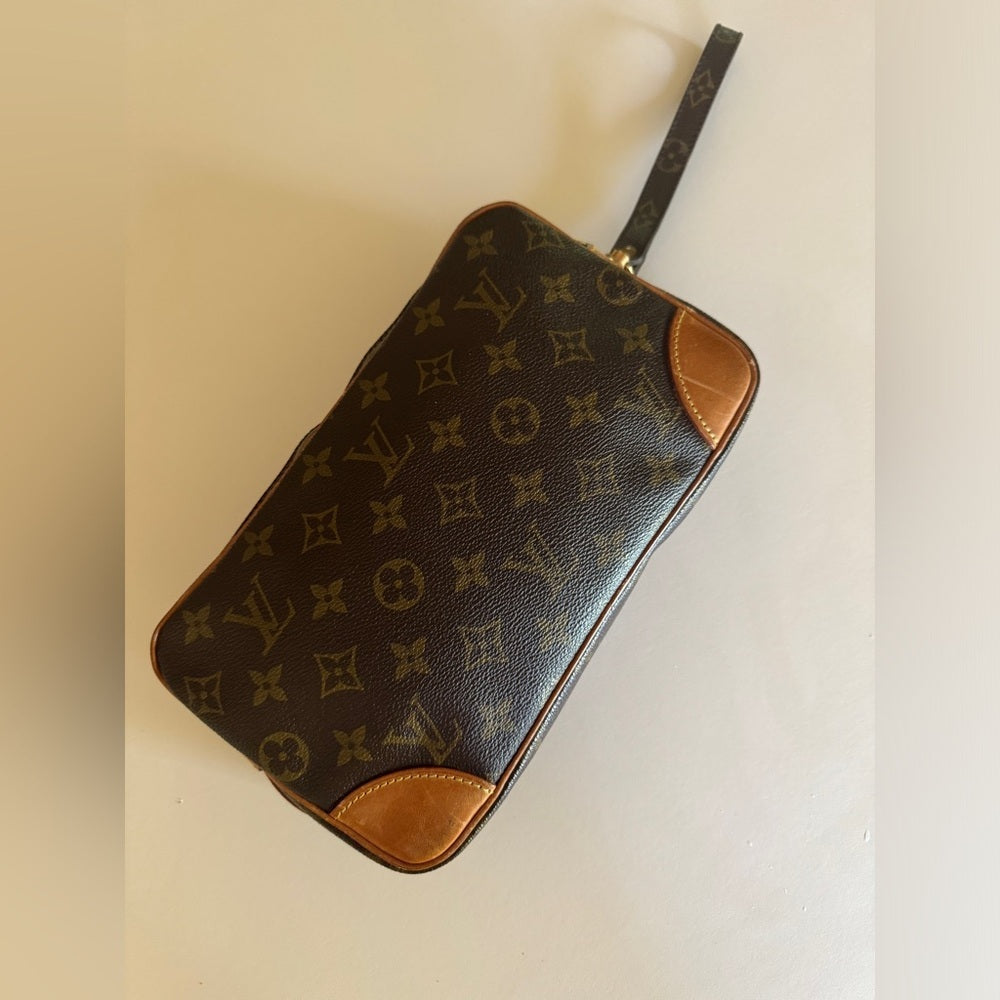 Classic Louis Vuitton Monogram Wristlet — Vintage 1988 (TH 884)