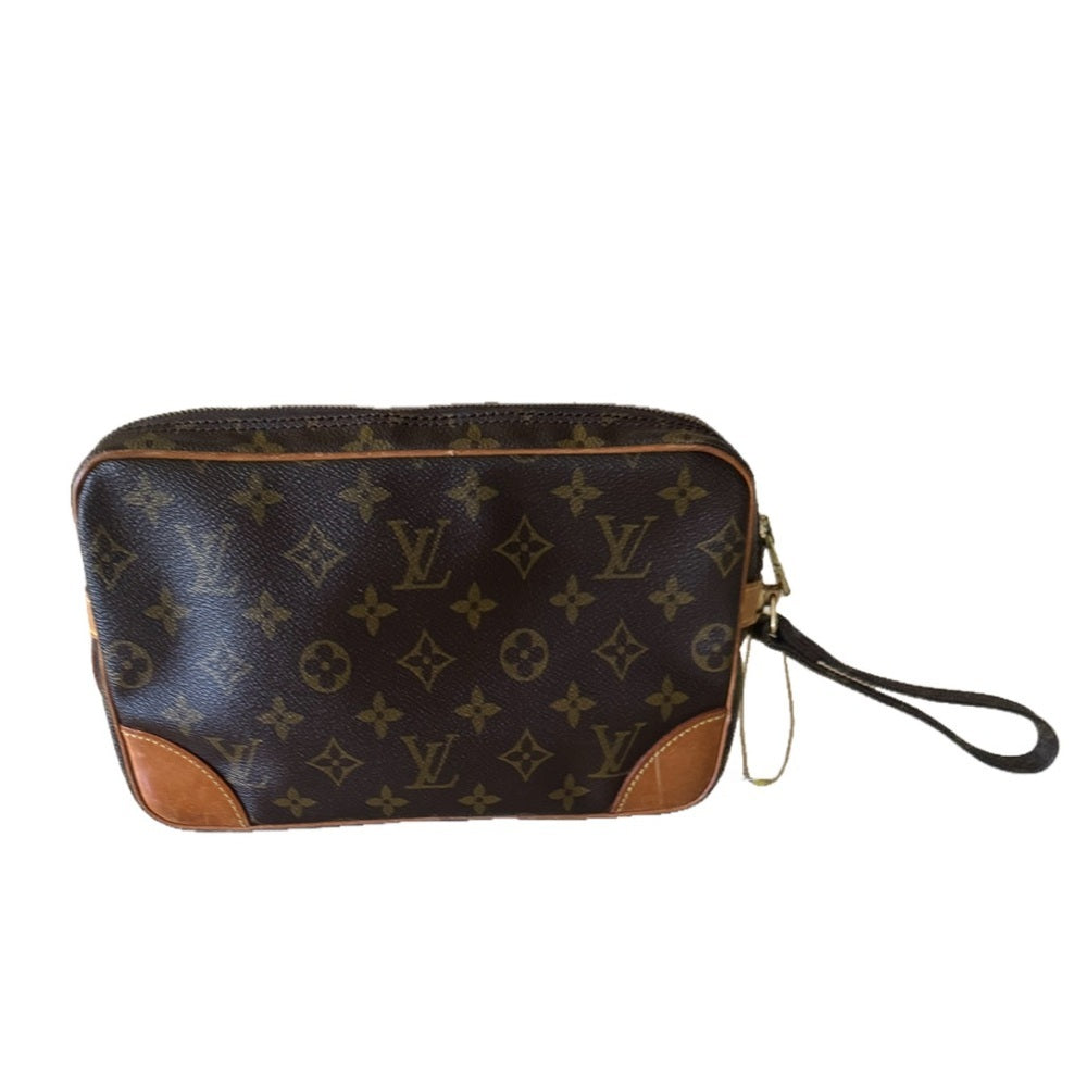 Classic Louis Vuitton Monogram Wristlet — Vintage 1988 (TH 884)